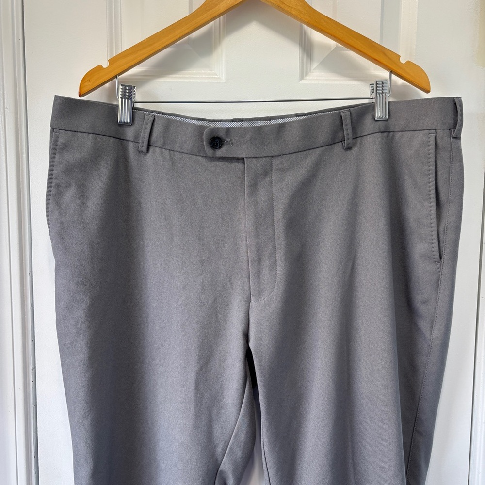 Peter Millar Men's Grey Dress Business Pants Size 40/34‎ - Picture 2 of 9